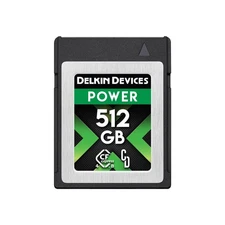 Delkin 512GB CFexpress Type B 4.0 Memory Card for Digital Cameras | Ideal for...