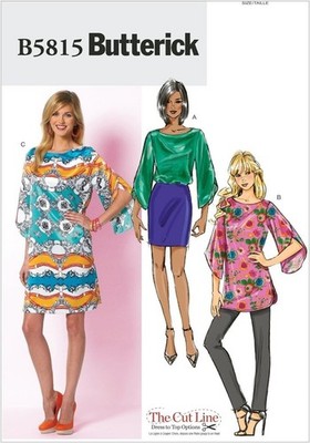 Butterick  Misses   Top, Tunic, Dress Pattern B5815 Size 8-16  UNCUT FF