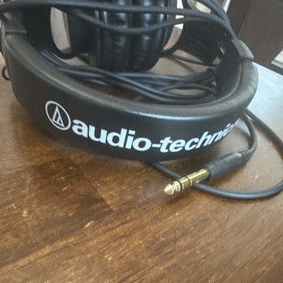 Audio-Technica ATH-M20x Studio/DJ Over-Ear Headphones Black 3m 3.5mm+1/4''