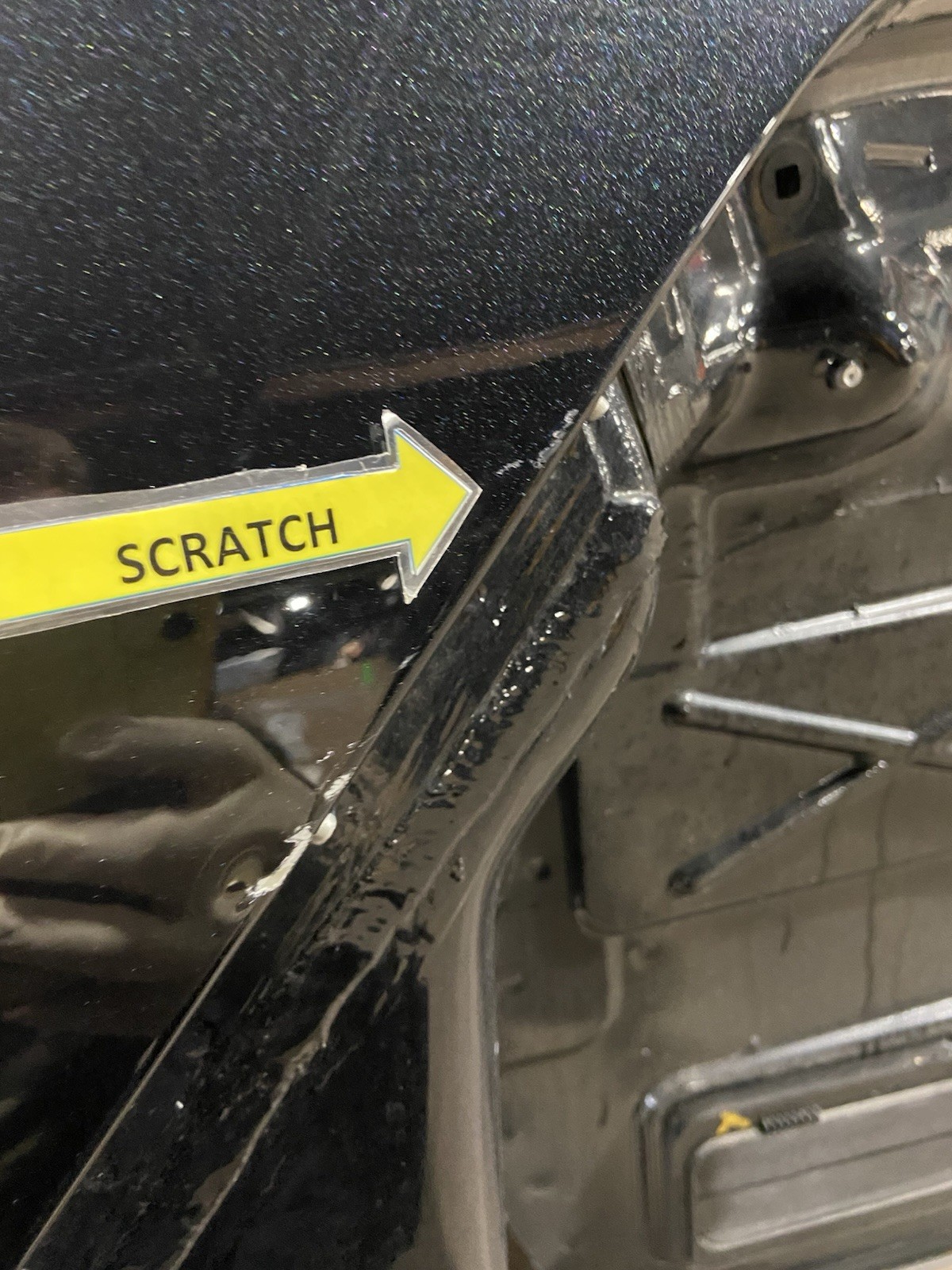 2017-2024 Maserati Levante 3.0L Rear Left Side Quarter Panel NERO RIBELLE OEM
