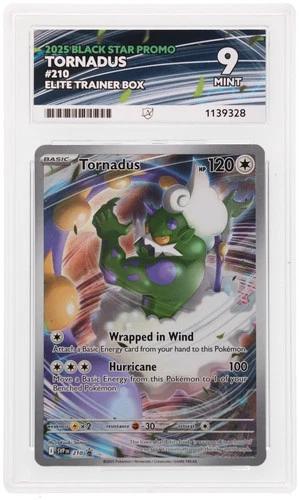 ACE 9 Tornadus SVP 210 Black Star Promo Pokemon Mint