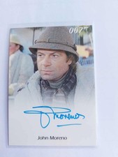 james bond rittenhouse John Moreno autograph