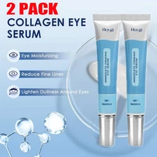 2 PACK Rapid Reduction Eye Serum Visibly Reduces Under-Eye Bags & Wrinkles Cream