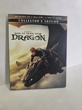 How to Train Your Dragon 2025 Live Action 4K UHD Collector's Blu-ray Sealed