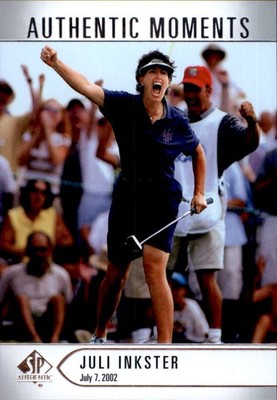 2021 SP Authentic #59 Juli Inkster AM - GOLF