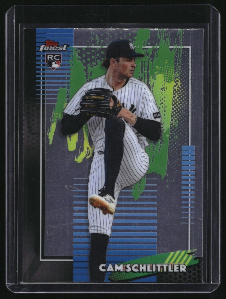 2026 Topps Finest #89 Cam Schlittler RC