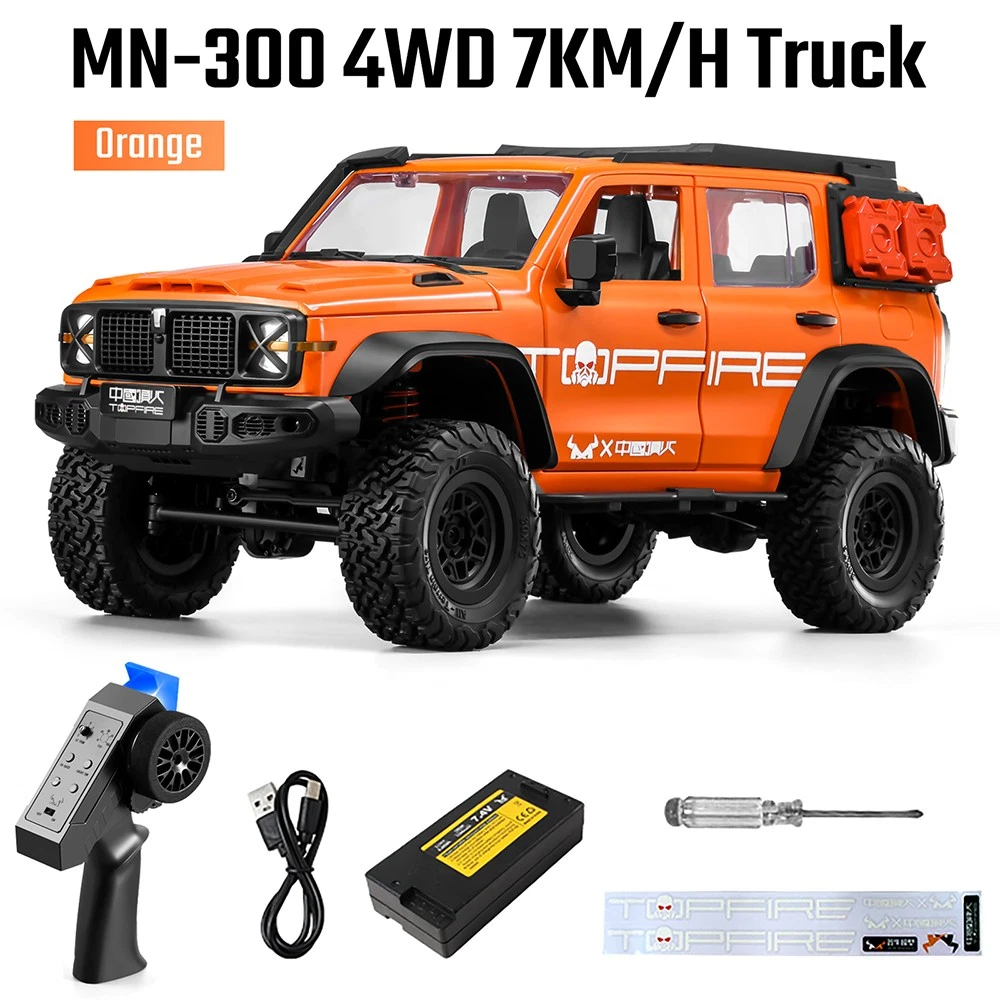 Off-Road Orange 1:12 Hobby RC Car, Truck & Motorcycle Models