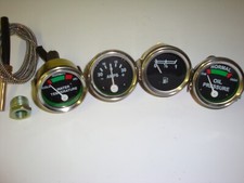 Massey Ferguson Mf 4 Gauge Set For Mf35 F40 50 65 85 88 Super 90 135 150 165 175