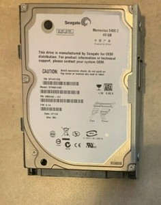 Playstation 3 Ps3 Seagate 60gb Replacement Internal Hard Drive Momentus 5400 2 Ebay