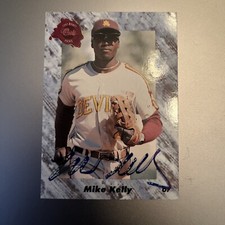 MIKE KELLY 1991 CLASSIC AUTOGRAPHED SIGNED AUTO BASEBALL CARD