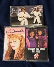 LOT of 3 Out of Print Cassette Tapes THE JUDDS / Wynonna / Naomi FREE SHIPPING 