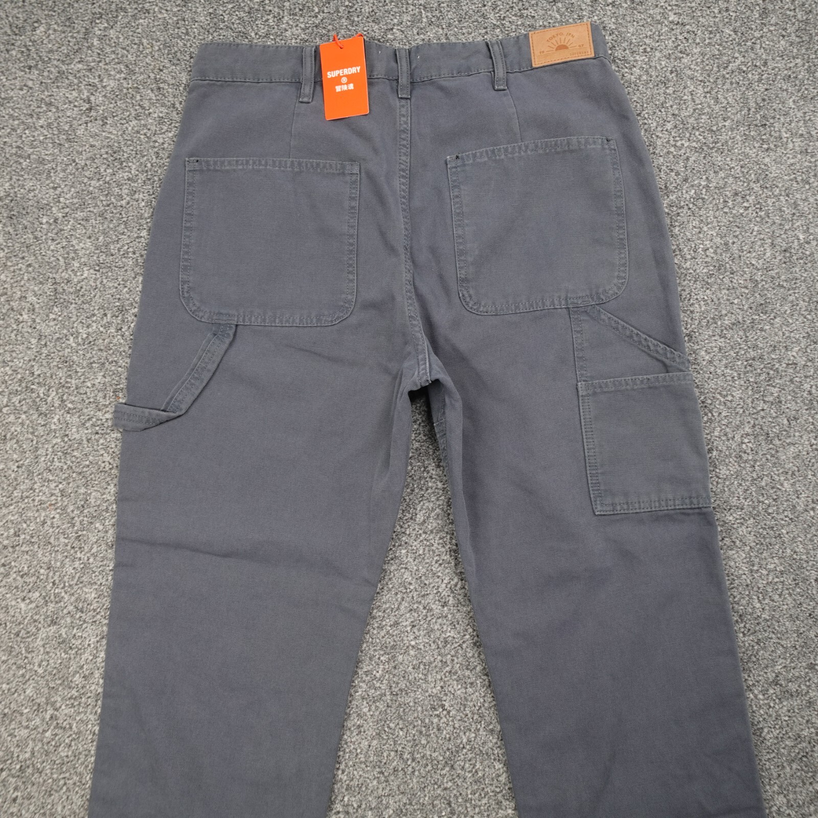 Superdry Carpenter High Rise Jeans Size 32x29 in Classic Fit