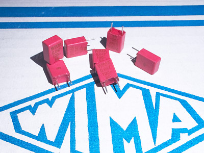 10Pcs MKM2 0.047uF WIMA 47nF 100V 5% Mixed Dielectric Metallized Capacitor 5mm