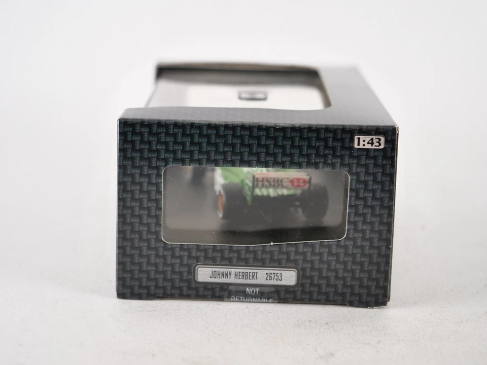 Hot Wheels 1/43 Johnny Herbert 26753 - Immagine 3 di 4