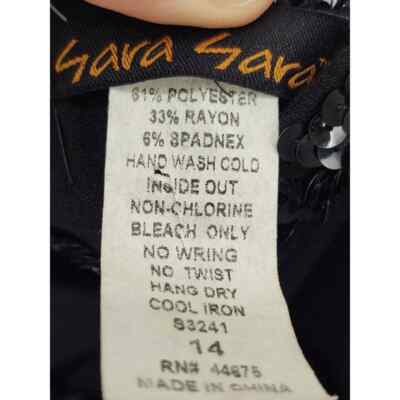 NWT Sara Sara Girls black sequin detail jumpsuit in size 14 | eBay