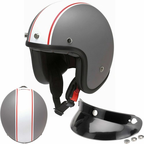 CASCO MOTO JET RB 754 HOT ROD OMOLOGATO ECE TG M CALOTTA PICCOLA HARLEY  CUSTOM | eBay