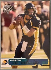 2005 Press Pass AARON RODGERS #B9 Rookie RC Blue New York Jets - Dinged Corner