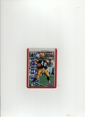 1996 Brett Favre ''Aerial Artist'' Starting Lineup Card Free Shipping (B-863)