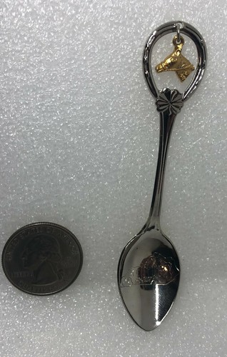 Kentucky Horse Head Charm Souvenir Spoon 