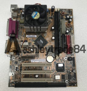 1PC used Gigabyte GA-6VEML GA-6VEM 8601T motherboard 370 with ISA CPU #E7