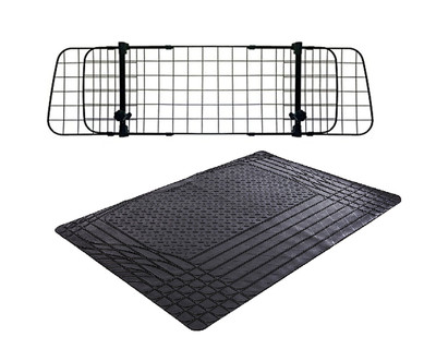 Heavy Duty Car Rubber Waterproof Boot Liner Mat Mesh Grill Dog Barrier Guard SM