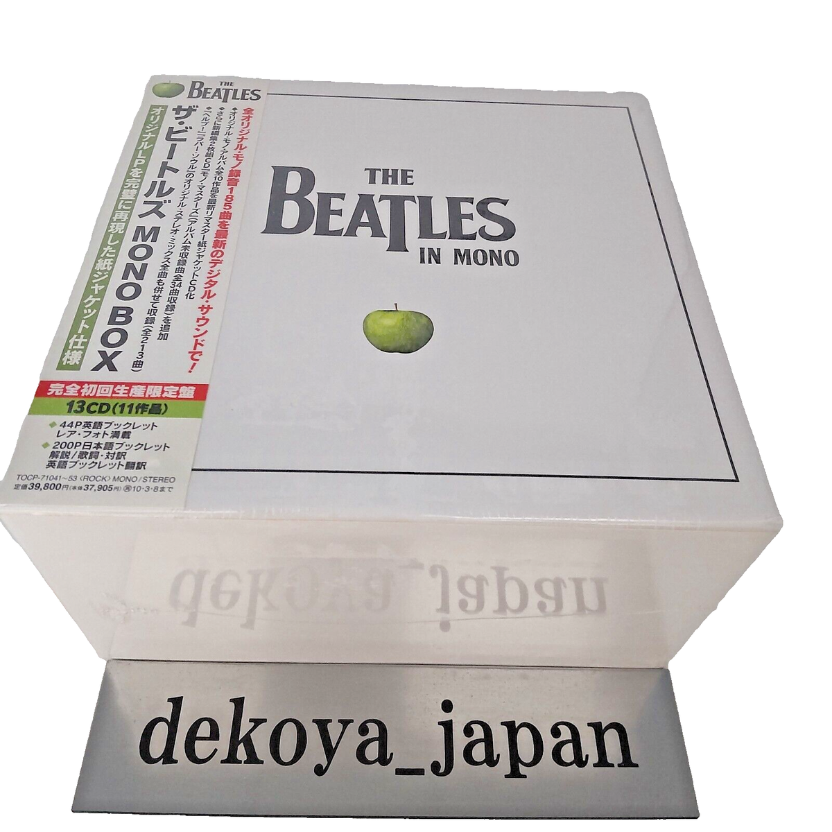 The Beatles IN MONO 13-Disc CD Box Set Limited Edition w/Obi The Beatles IN MONO 13-Disc CD Box Set Limited Edition w/Obi