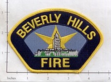 California - Beverly Hills CA Fire Dept Patch