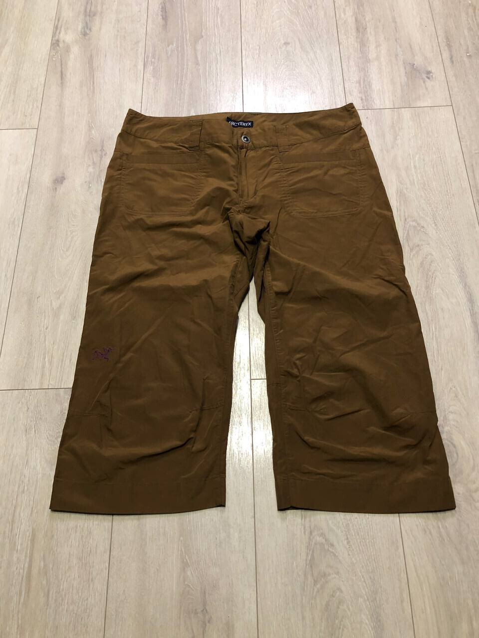 ARC'TERYX pantaloncino donna PARAPET trekking sopracciglia lunghezza lunga taglia 10
