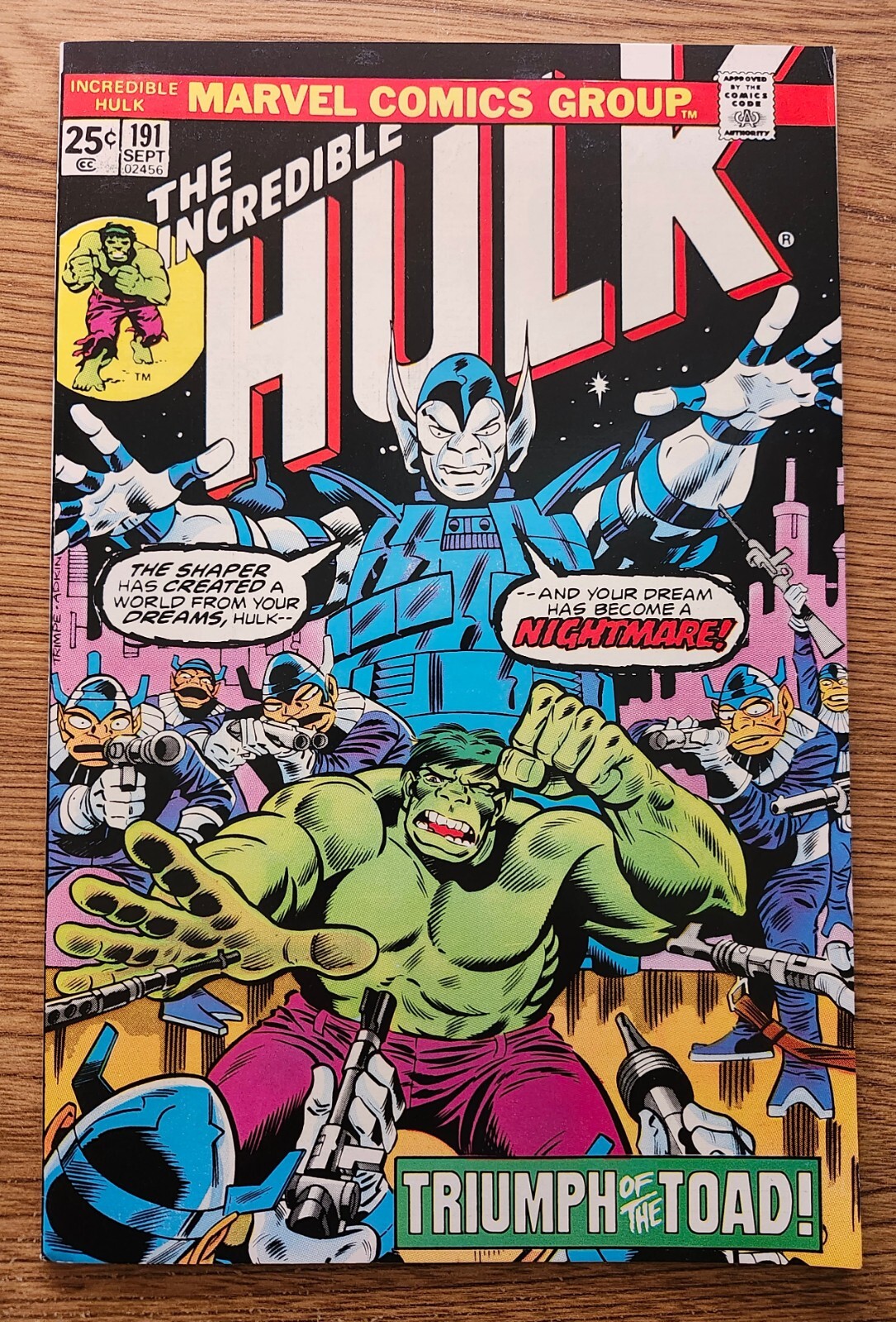 Incredible Hulk #191 VF 8.5 