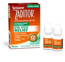 Zaditor Twin Pack Antihistamine Eye Relief Twin Pack 2x 0.17 Oz