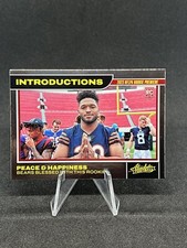 Roschon Johnson (RC) 2023 Panini Absolute - Introductions #8 Chicago Bears