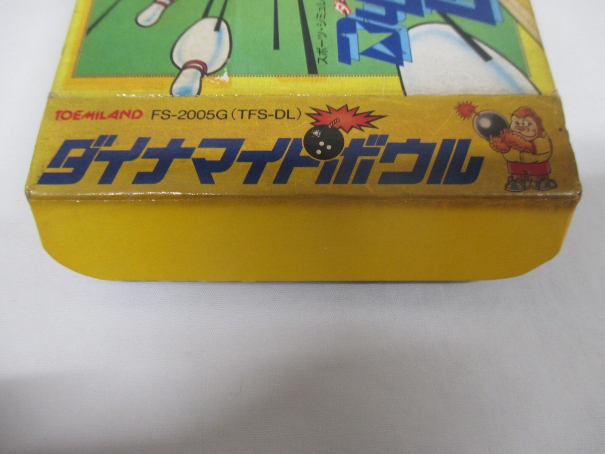 NES -- DYNAMITE BOWL -- Bowling. Famicom, JAPAN Game. 10333 | eBay