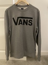 Image of Vans Grey Sweatshirt Mens Size Small