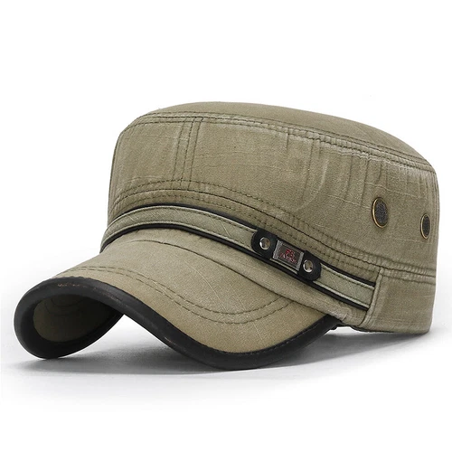 Military Army Cap Unisex Segeltuch Basecap Kappe Mütze Wandern-Sport Verstellbar - Bild 16 von 23
