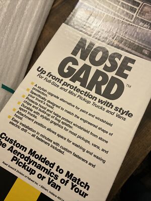 NOS Vintage Hood Bug Guard Deflector For Dodge Dakota Smoked 1987 Road Quest