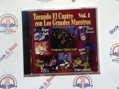 Tocando El Cuatro Con Los Grandes Maestros Vol. 1 CD Mint