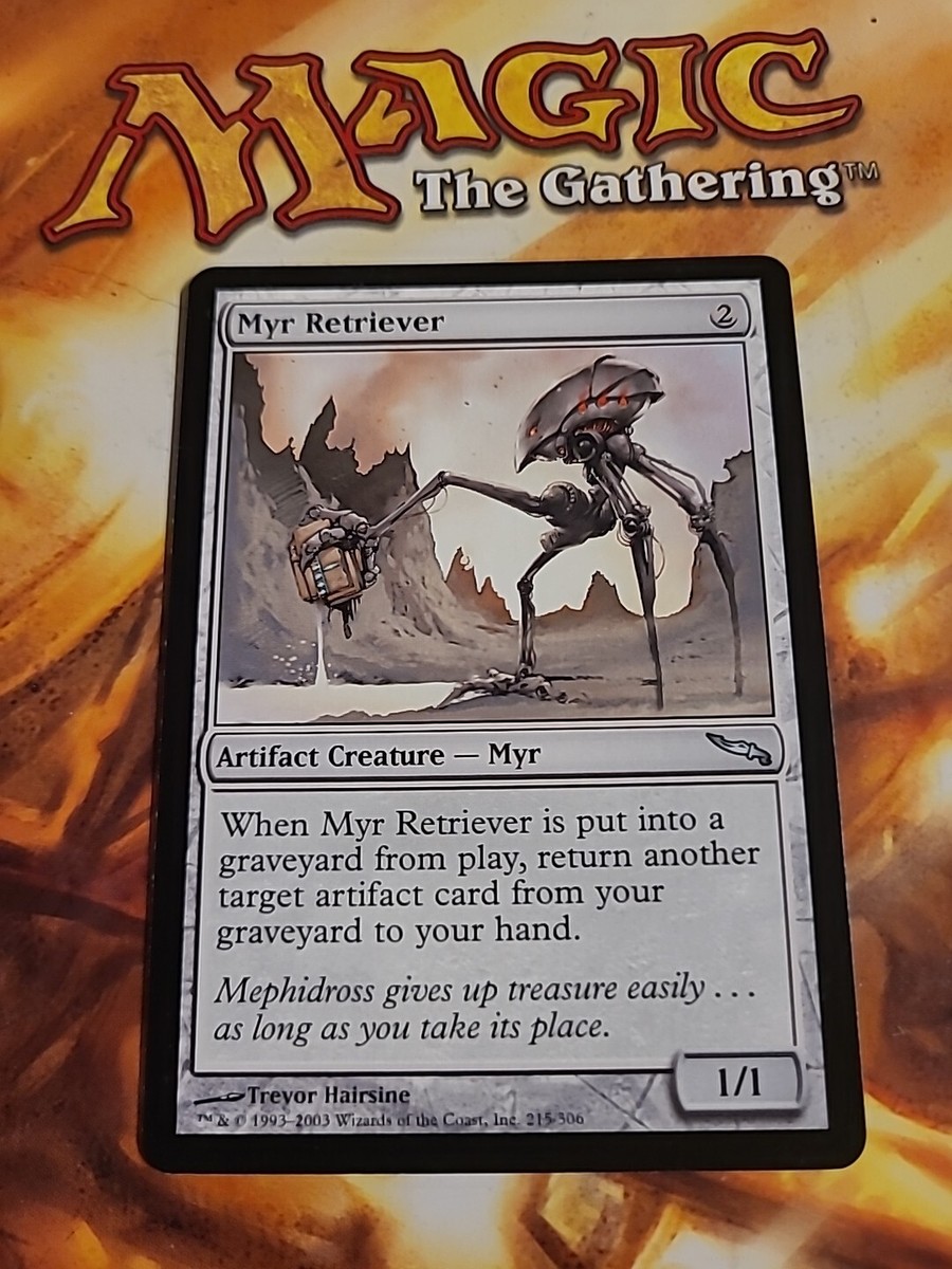 myr mtg cards Urtet, Remnant of Memnarch Tribal Five-Color Magic Custom Comm CommanderComplete Add 2 to your mana pool Myr Convert | Cards &