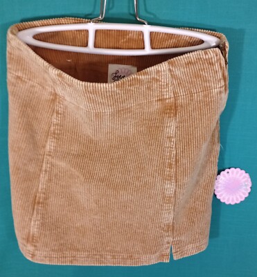 Love DAISY Beige CORDUROY Mini Skirt/Shorts XL RN#159716 LD50071 P2487 NEW NWT
