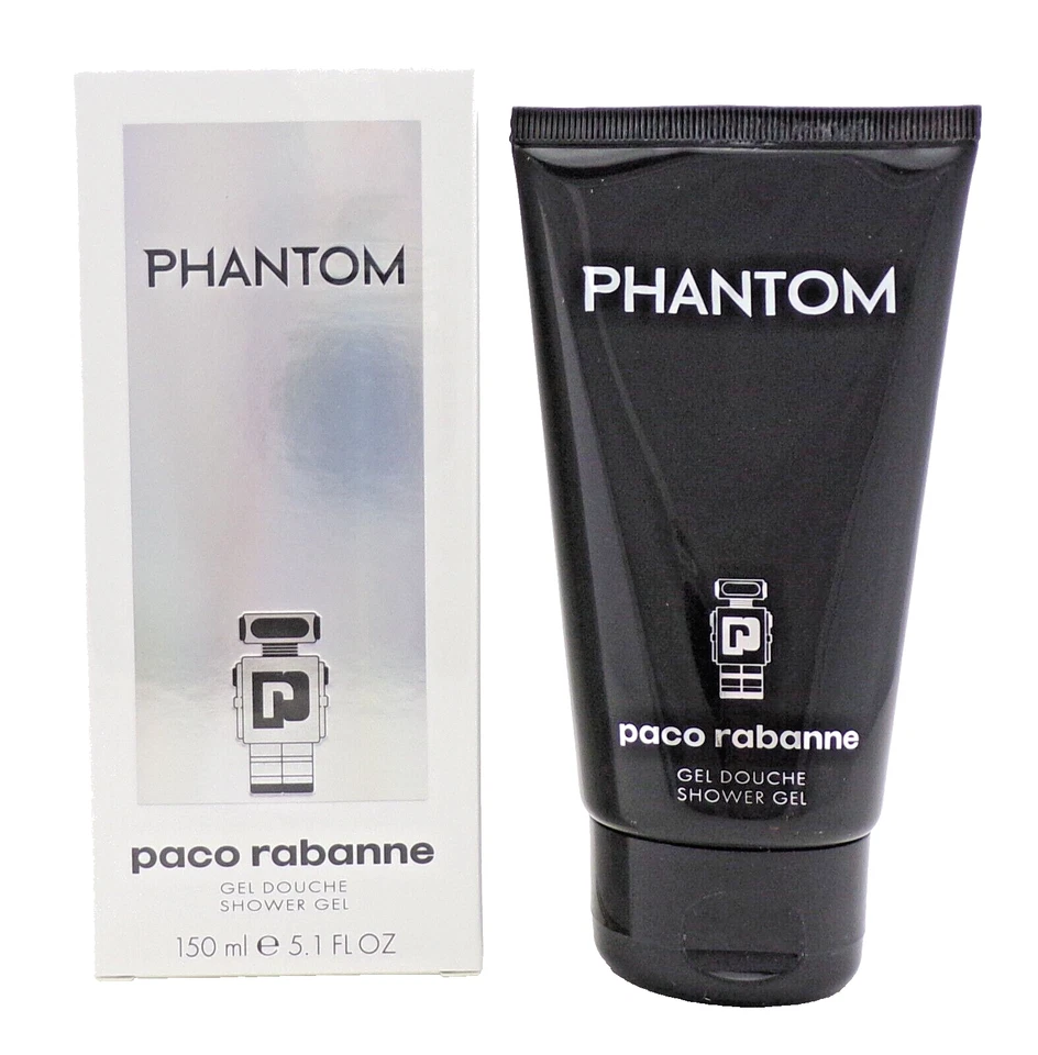 Paco Rabanne Phantom Shower Gel for Men 5.1 oz./ 150 ml. Brand New in Sealed Box