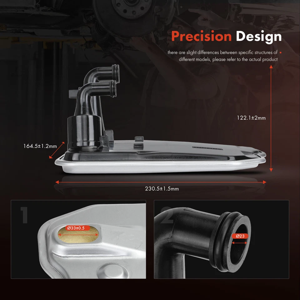 New Automatic Trans. Filter Kit with Gasket for Mercedes-Benz A220 CLA250 GLA250 - Image 3 of 4