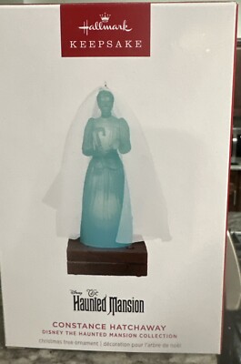 NEW 2024 DISNEY HALLMARK HAUNTED MANSION CONSTANCE HATCHAWAY BRIDE TREE ORNAMENT