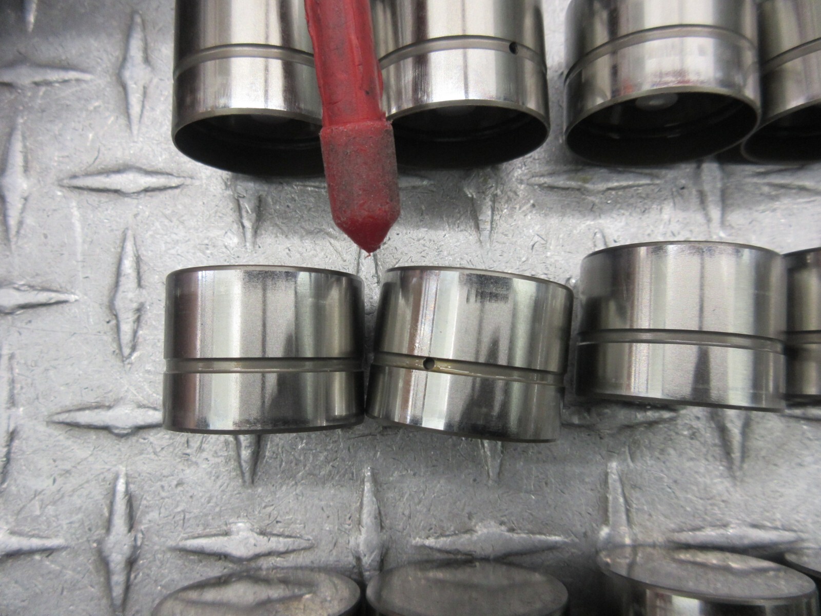 2008 Ferrari F430 Spider Right Cylinder Head Tappets Tappet Bucket 247480