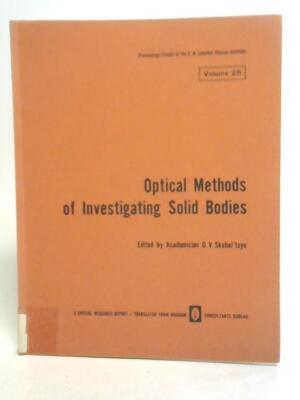 Optical Methods of Investigating Solid Bodies (Skobel'tsyn - 1965) (ID:94570)