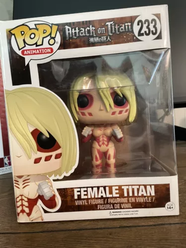 Authentic Funko Pop female titan attack on titan