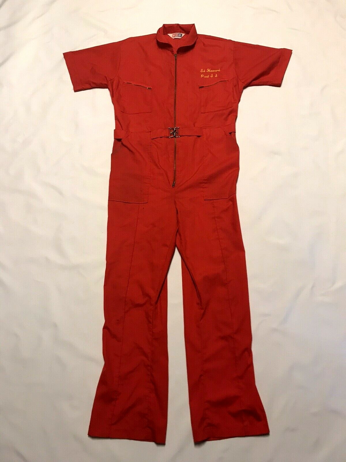 Ed Howard Super Stock Car Class Red Racing Short Sleeve Lightweight