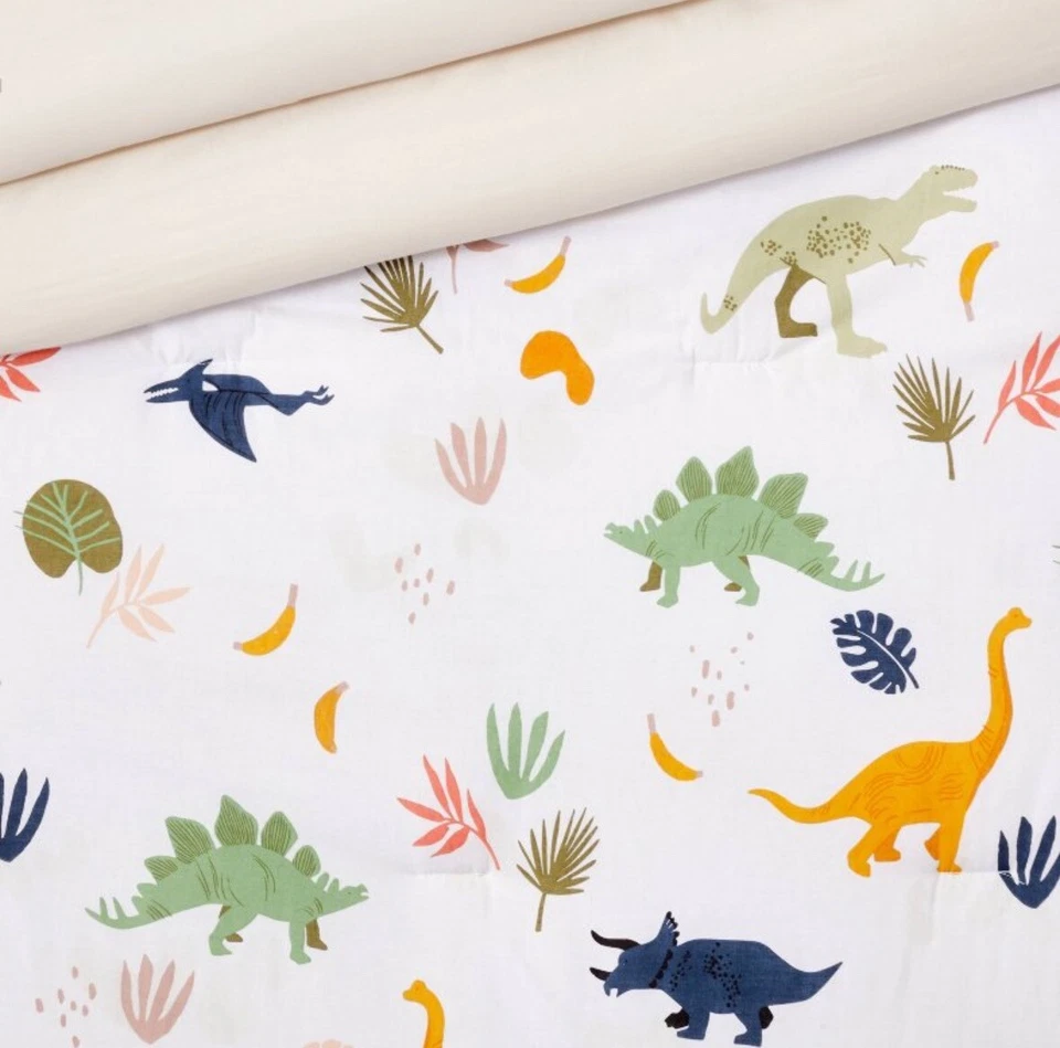 Pillowfort Dinosaur Twin Comforter Set Inc Sham New - Image 4 of 4