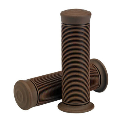Biltwell Kung Fu Handles 22mm (7/8''), Brown, for Many Custom Bikes