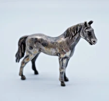 Sterling Silver .925 Horse Pony Miniature Figurine 50 Grams - F130