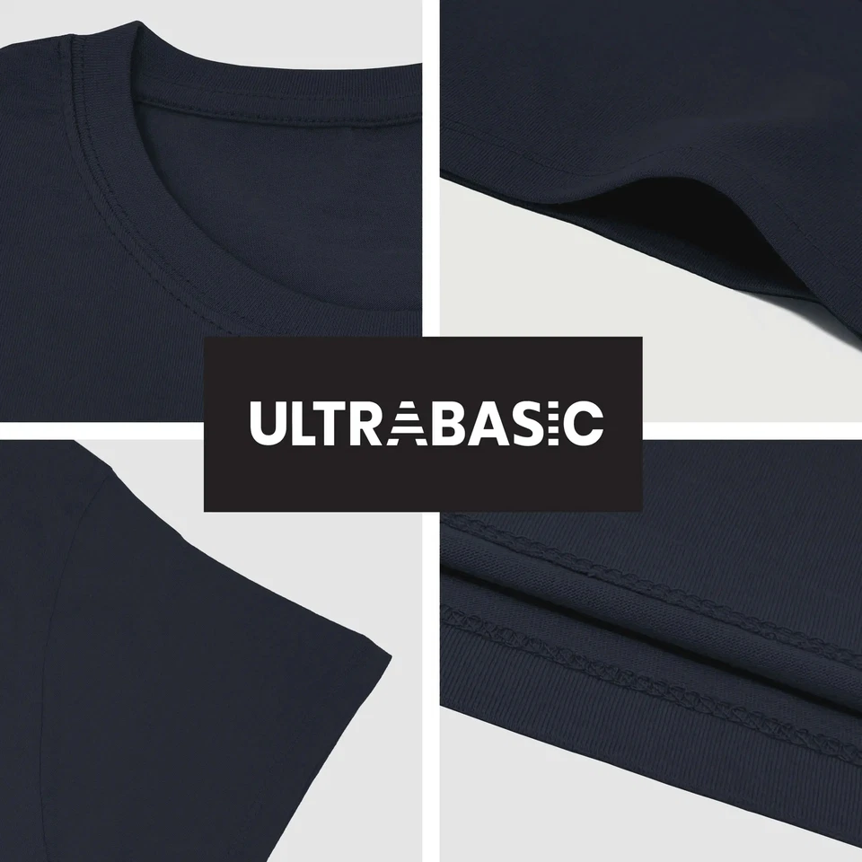 ULTRABASIC Homme Tee-Shirt Plongeur Sous-Marin - L'Océan Vous Appelle - - Photo 4/4
