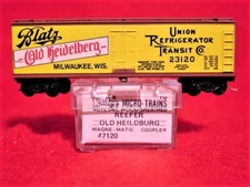 KD 47120  OLD HEILDEBERG (BLATZ) 40' Wood Reefer  #23120  'MINT' N-SCALE